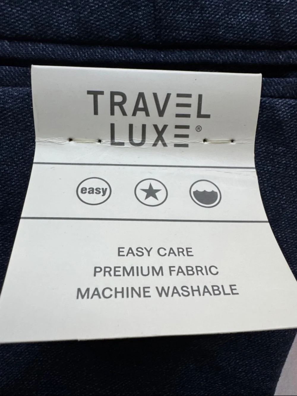 NWT Perry Ellis Portfolio Travel Luxe Pants‎ Mens 34X30 slim Fit Blue office